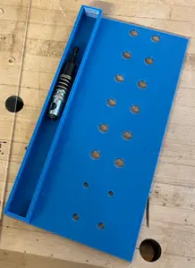 Shelf Pin Drilling Jig