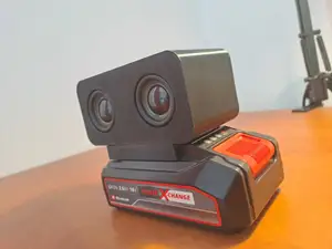 Cordless tool battery bluetooth speaker