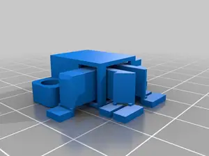 Chest/box lock with mounting options