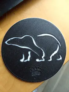 Polar bear Coaster #2