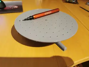 Simple turntable and 3d scanning table