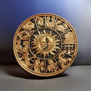 Celestial Zodiac Mandala – Multicolor Edition