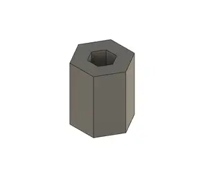 WPL D12 & D42 5mm to 12mm Hex Adapter +5mm Offset