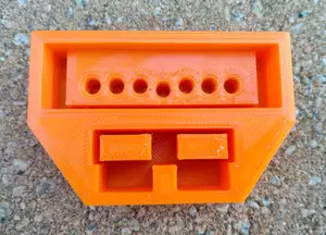 SB50 Anderson plug & 7 Pin flat trailer plug (Australian/NZ) holder / dust cover