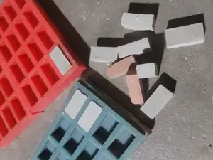 Miniature Bricks Mold Negative (1" x 3/8" x 1/2")