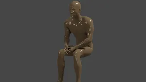 man sitting