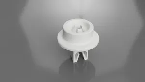 Dishwasher wheel and axle mount