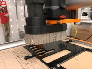 StepCraft Fräse Absaugung