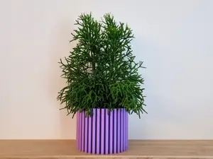 Wavey Wall Vase
