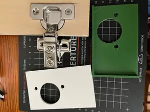 Drill Template Cabinet Door Hinge