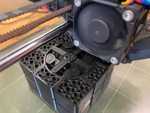 Integrated Support - The World's First Working Print in Place Rubik's Cube
