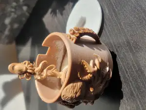 Octopus Vase / Sugar Bowl / Container with Spoon