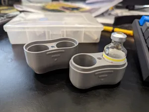Insulin case for two 10ml bottles