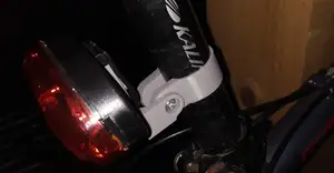Bike backlight mount