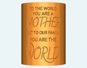 Mothers Quote Cup