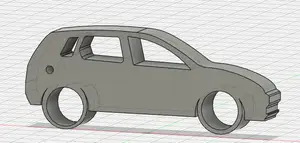 Ford Fiesta MK5 Keychain