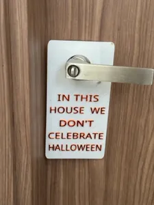 We don't celebrate
