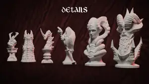 Devil May Cry 3 Chess Set