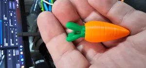 Carrot Keychain