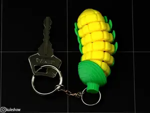 Flexible Corn keychain