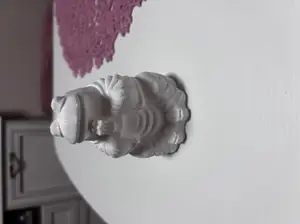 Meditating frog garden decoration