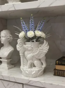 Griffin Planter – Elegant Mythical Beast Flower Pot