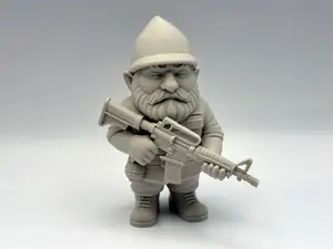 Military Garden Gnome