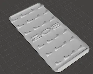 apoya pie / footrest peugeot 208