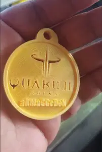 Quake 3 Arena keychain
