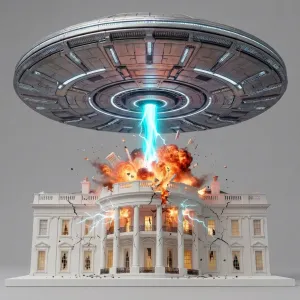 Iconic Movie Moments - Independence Day - White House Destroyed - 1996