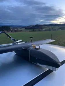 SkyHawk FPV Plane Canopy for bigger Battery