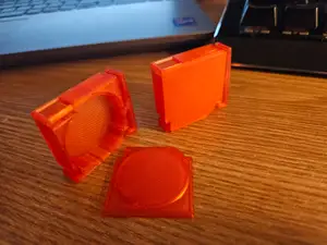 Cap for Gridfinity SMD tape organizer