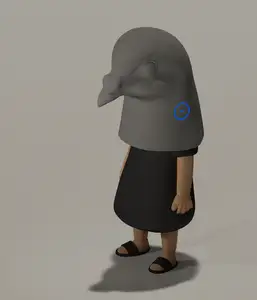 Pigeon Girl – Cute Figure With a Pigeon Head