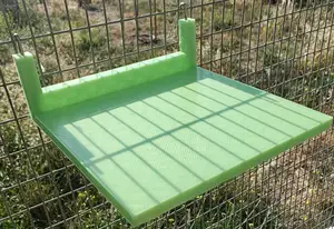 Bird Mesh Hanging Small Shelf with Hooks
