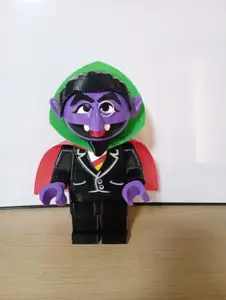 The Count Sesame Street Giant Minifig