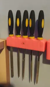 Simple Lime Holder for Lilyset Abrasive File Set - for Wall