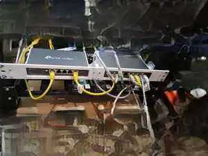 Rack mount for Omada router ER605 & TL-SG108PE