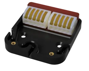 Junction box with WAGO 222-415 terminal blocks