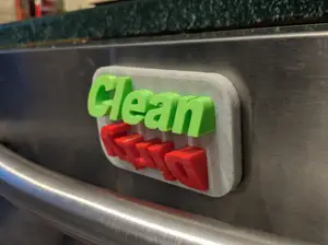 Clean / Dirty Magnet for Dishwasher