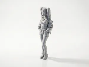 Harley Quinn Figurine DC Comics Collectible 3D Printable