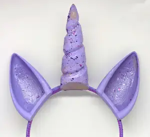Pony Ears with Unicorn Horn Headband Costume