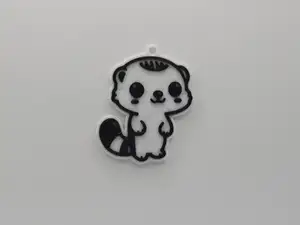 Cute Ferret Keychain