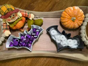 Halloween Bat Candy Dish