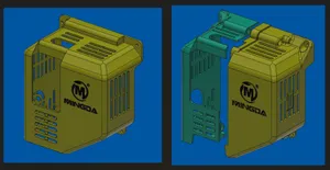 Mingda Magician Series 2 Piece Extruder Cover