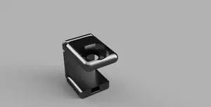 Wall mount for apple watch charger and airpods case