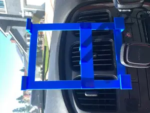 iPad holder for automobile vent