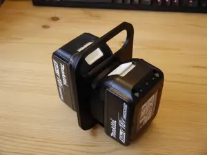 Makita battery carrier