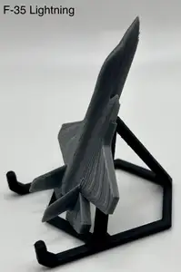 Detailed F-35 Lighting II Fighter Jet Magnet