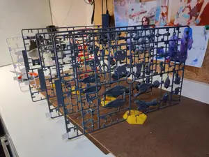 Gunpla Runner Vertical Stand
