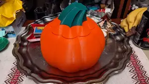 Pumpkin candy box